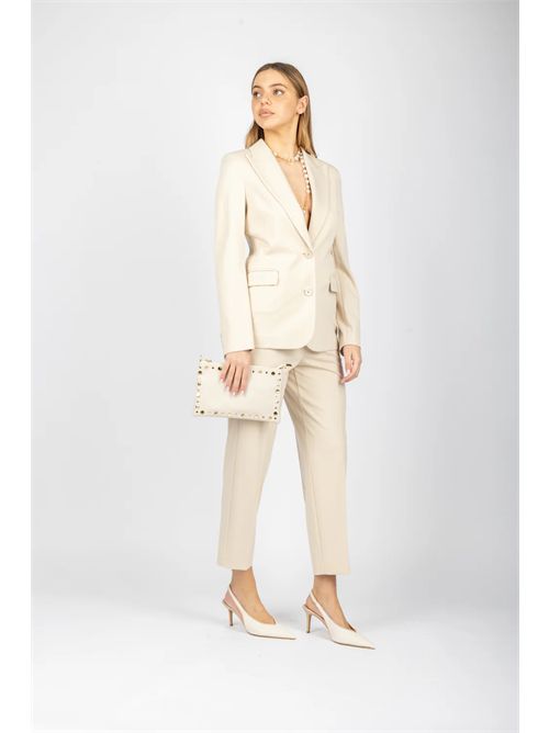 Pantalone sigaretta VICOLO | TD0246/VANIGLIA